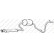 Exhaust backbox / end silencer 287-203 Bosal