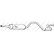 Exhaust backbox / end silencer 287-357 Bosal