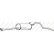 Exhaust backbox / end silencer 287-405 Bosal
