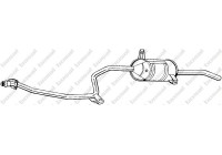 Exhaust backbox / end silencer 287-773 Bosal