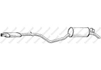 Exhaust backbox / end silencer 287-871 Bosal