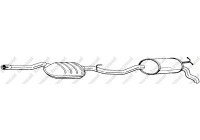 Exhaust backbox / end silencer 288-291 Bosal