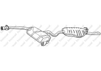 Exhaust backbox / end silencer 289-221 Bosal