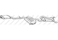 Exhaust backbox / end silencer 290-237 Bosal