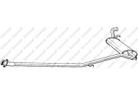 Exhaust backbox / end silencer 292-013 Bosal