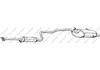 Exhaust backbox / end silencer 292-091 Bosal