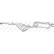 Exhaust backbox / end silencer 292-117 Bosal