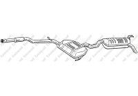 Exhaust backbox / end silencer 292-305 Bosal