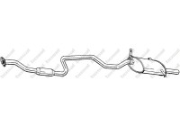 Exhaust backbox / end silencer 292-325 Bosal