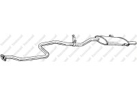 Exhaust backbox / end silencer 292-951 Bosal