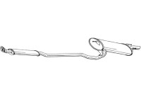 Exhaust backbox / end silencer 293-033 Bosal