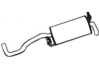 Exhaust backbox / end silencer 70583 Walker