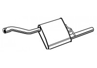 Exhaust backbox / end silencer 71367 Walker