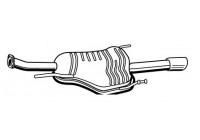 Exhaust backbox / end silencer 72373 Walker