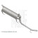 Exhaust backbox / end silencer ADD66005 Blue Print, Thumbnail 3