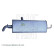 Exhaust backbox / end silencer ADN16021 Blue Print, Thumbnail 3