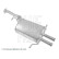 Exhaust backbox / end silencer ADS76001C Blue Print, Thumbnail 3