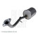 Exhaust backbox / end silencer ADT36020 Blue Print, Thumbnail 4