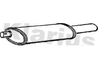 Exhaust backbox / end silencer