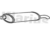 Exhaust backbox / end silencer