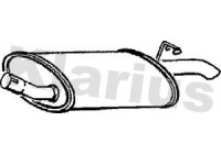 Exhaust backbox / end silencer