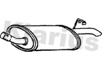 Exhaust backbox / end silencer