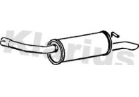 Exhaust backbox / end silencer