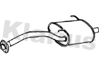 Exhaust backbox / end silencer