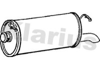 Exhaust backbox / end silencer
