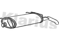 Exhaust backbox / end silencer