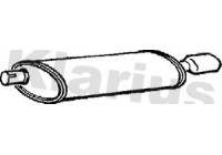 Exhaust backbox / end silencer
