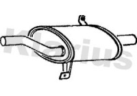 Exhaust backbox / end silencer