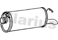Exhaust backbox / end silencer