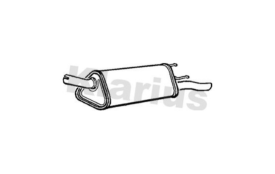 Exhaust backbox / end silencer, Image 2