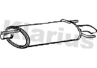 Exhaust backbox / end silencer