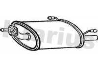 Exhaust backbox / end silencer