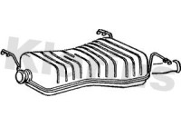 Exhaust backbox / end silencer