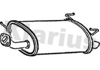 Exhaust backbox / end silencer