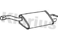 Exhaust backbox / end silencer