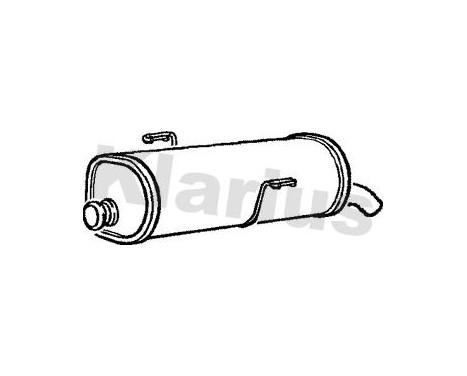 Exhaust backbox / end silencer, Image 2