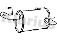 Exhaust backbox / end silencer