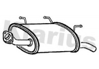 Exhaust backbox / end silencer