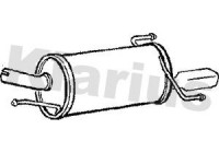 Exhaust backbox / end silencer