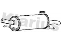 Exhaust backbox / end silencer