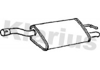 Exhaust backbox / end silencer