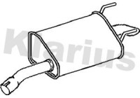 Exhaust backbox / end silencer