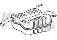 Exhaust backbox / end silencer