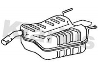 Exhaust backbox / end silencer