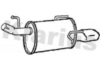 Exhaust backbox / end silencer