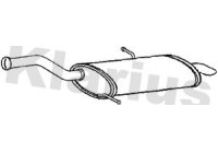 Exhaust backbox / end silencer